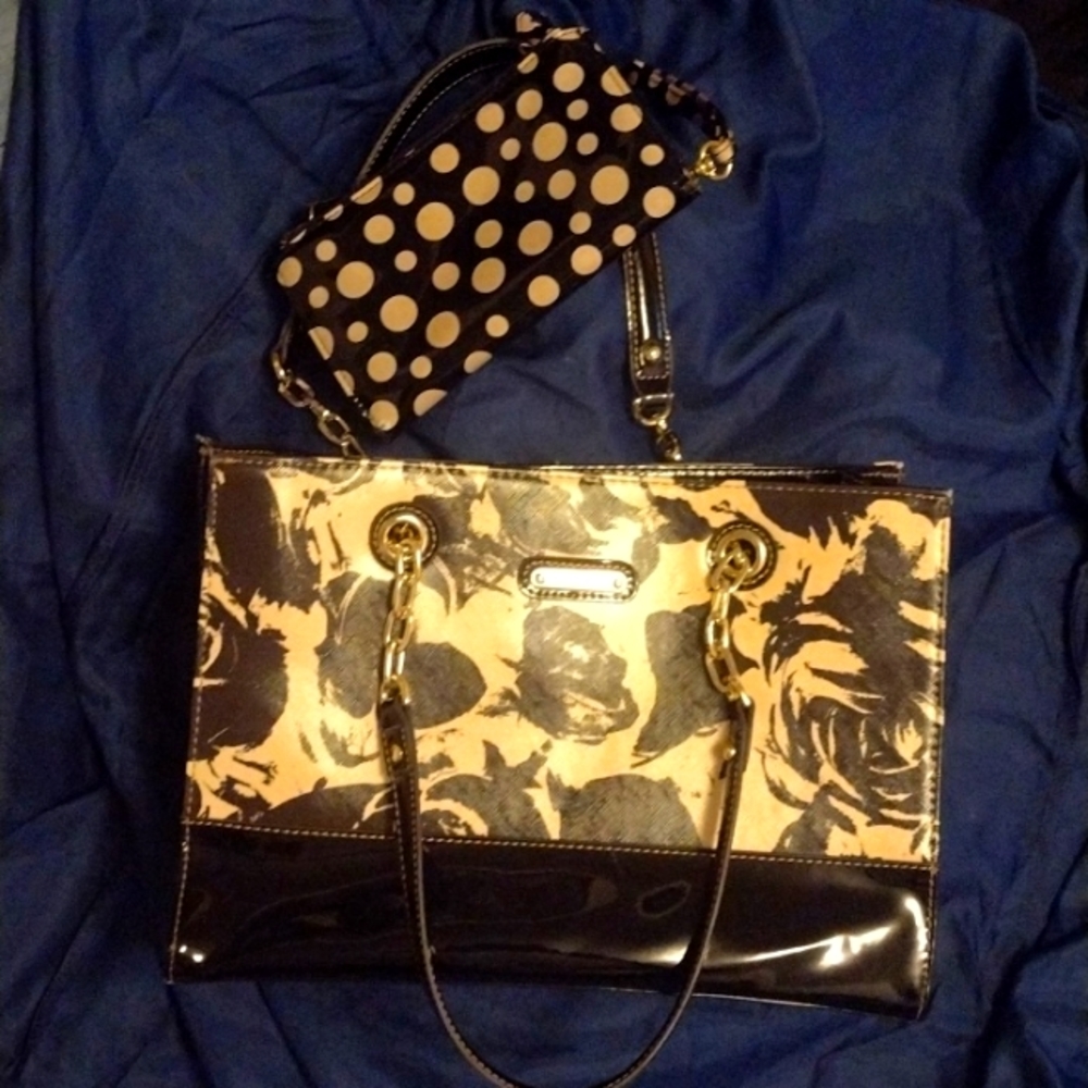 EUC... Annie Klein purse W wallet set